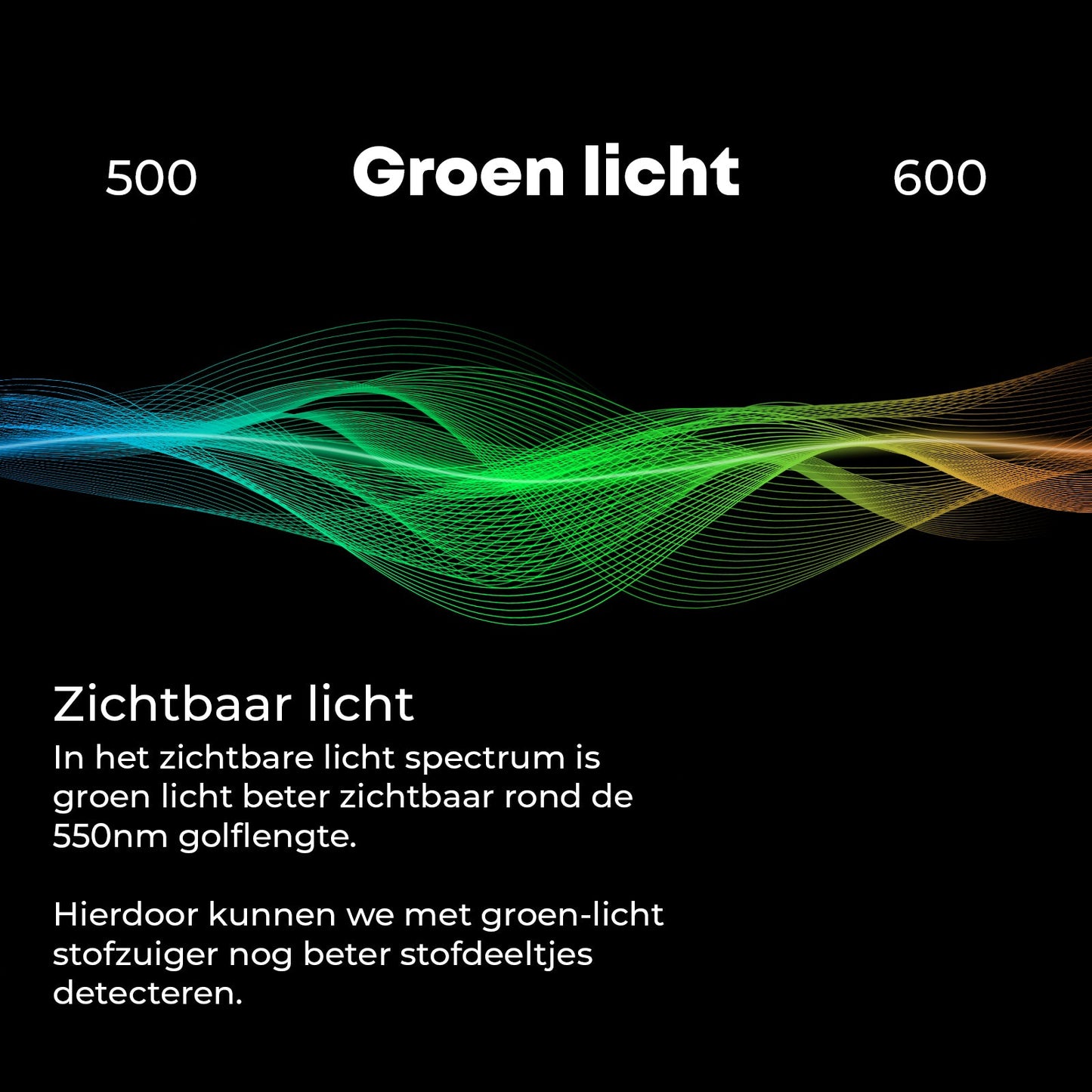 Steelstofzuiger Draadloos met Greenlight